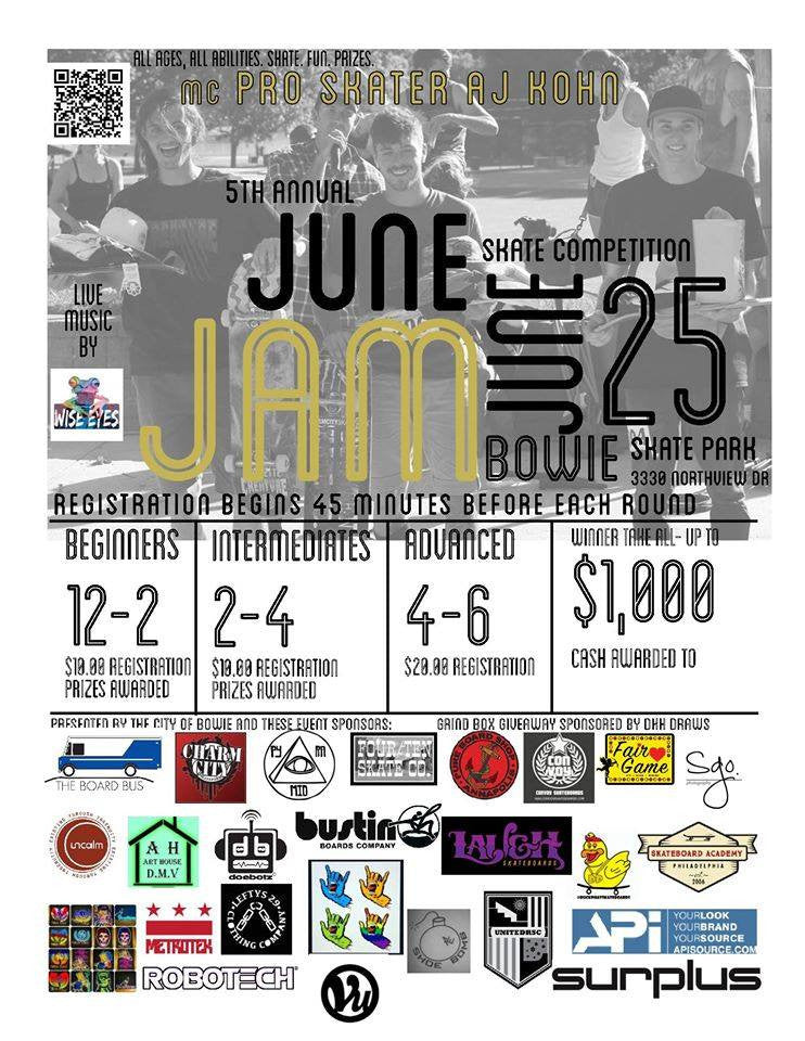 June Jam at Bowie Skatepark