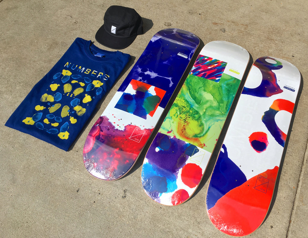 Numbers Skateboard Decks Restock