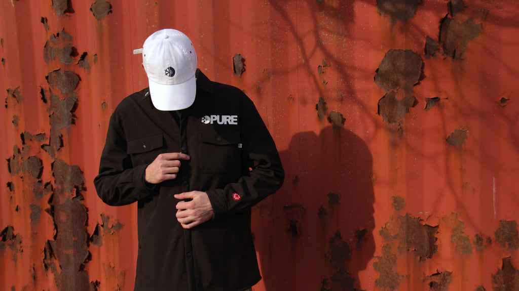 Stay Dry in The Candy Grind X Pure WorkShirt Jacket