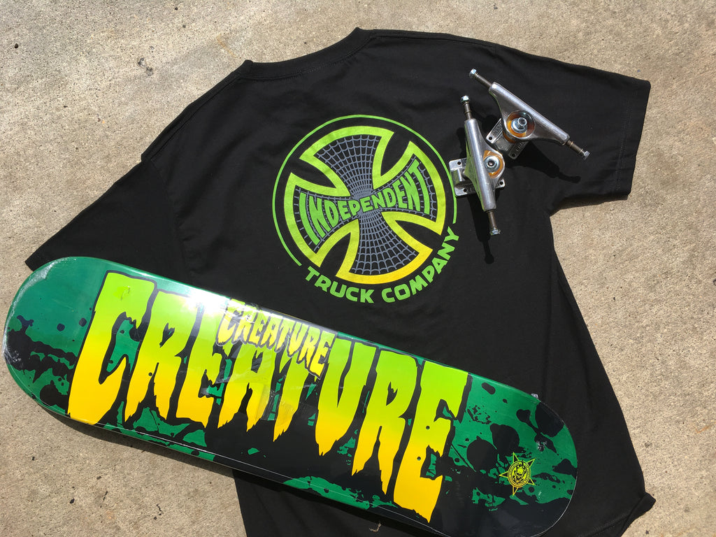 Creature Skateboard x Independent Trucks Collab