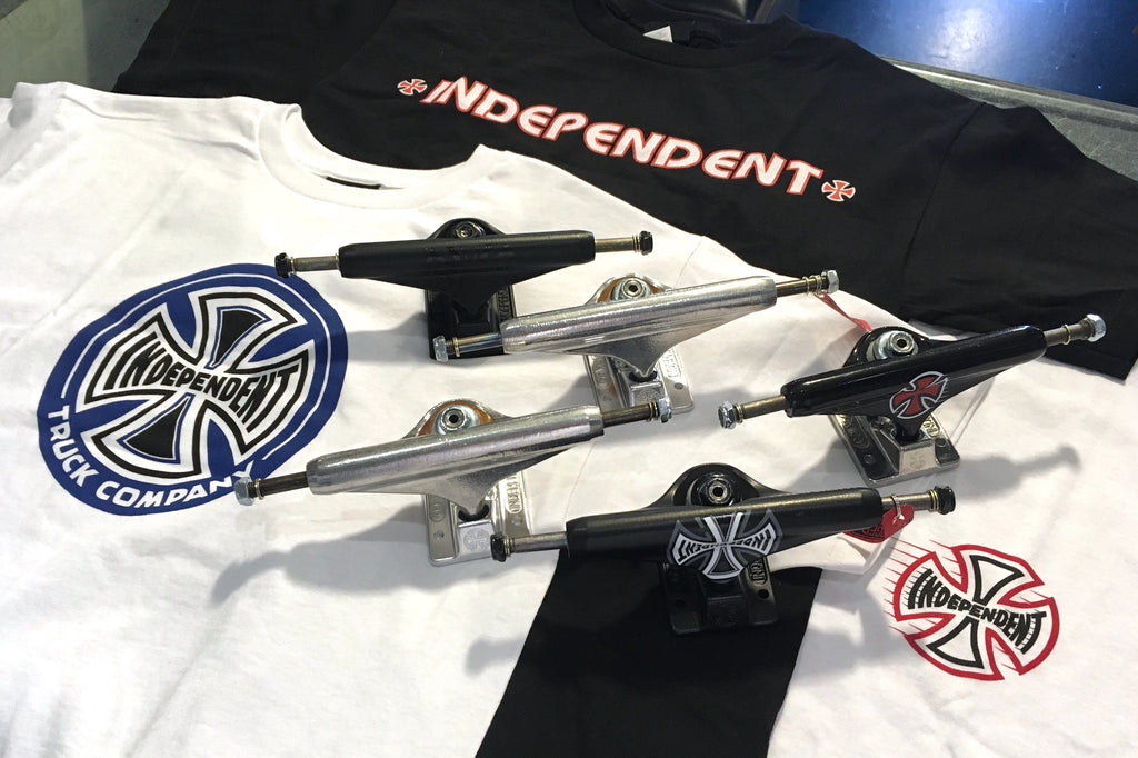 New Independent T-Shirts and Fully Stocked on Trucks!!