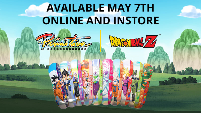Primitive Dragon Ball Z Skateboards Available For Pre-Order Now