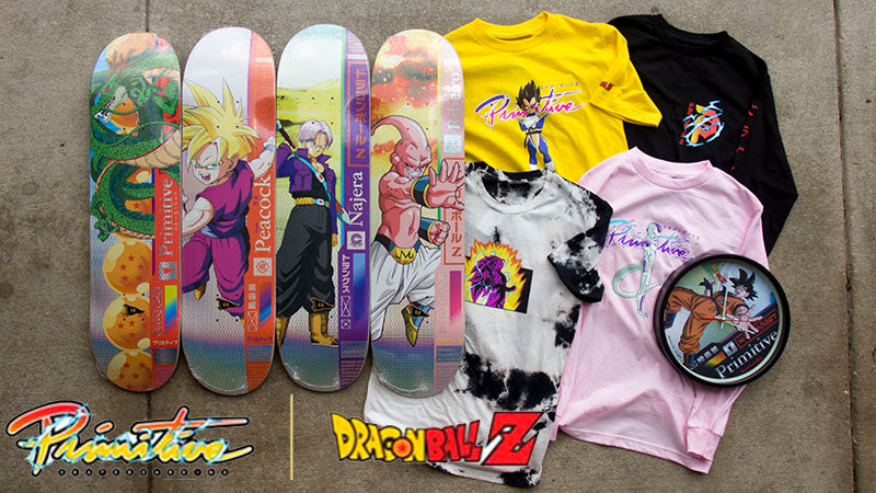 Primitive x Dragon Ball Z Skateboards & Clothing Restock!