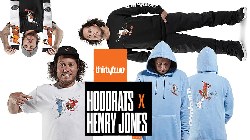 Thirtytwo Hoodrats X Henry Jones Collection Now Available