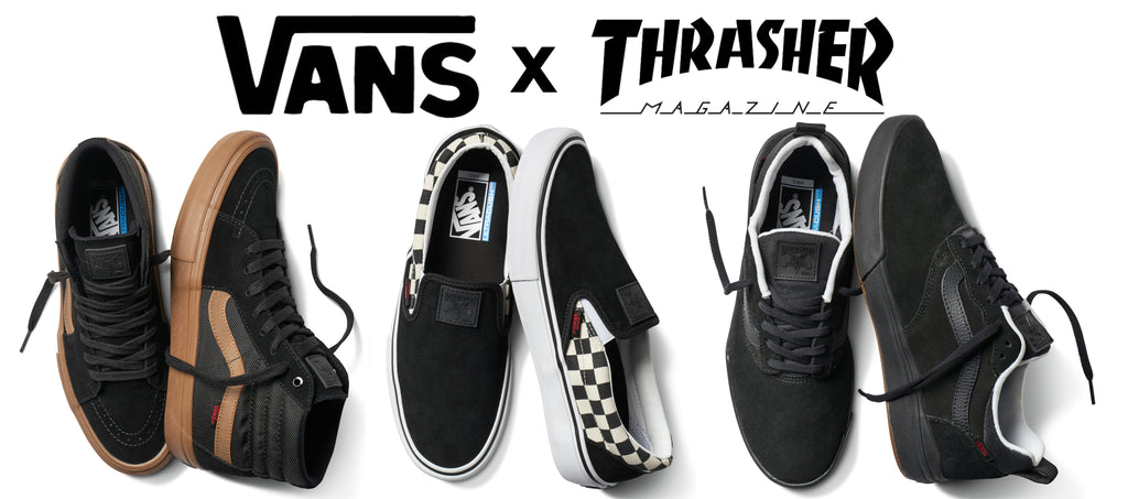 Vans X Thrasher Collection Now Available
