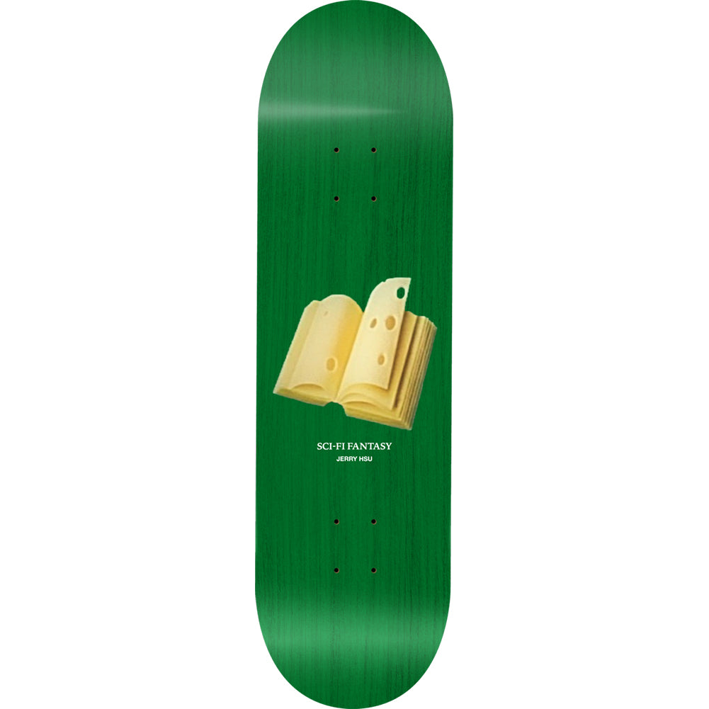 Sci-Fi Fantasy Jerry Hsu Swiss Book Skateboard Deck 8.5