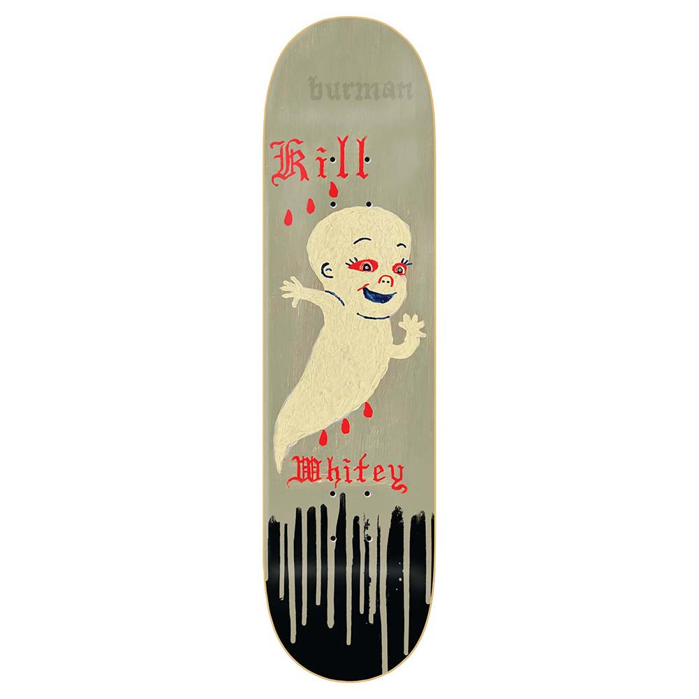 Zero Dane Burman Whitey Skateboard Deck 8.25