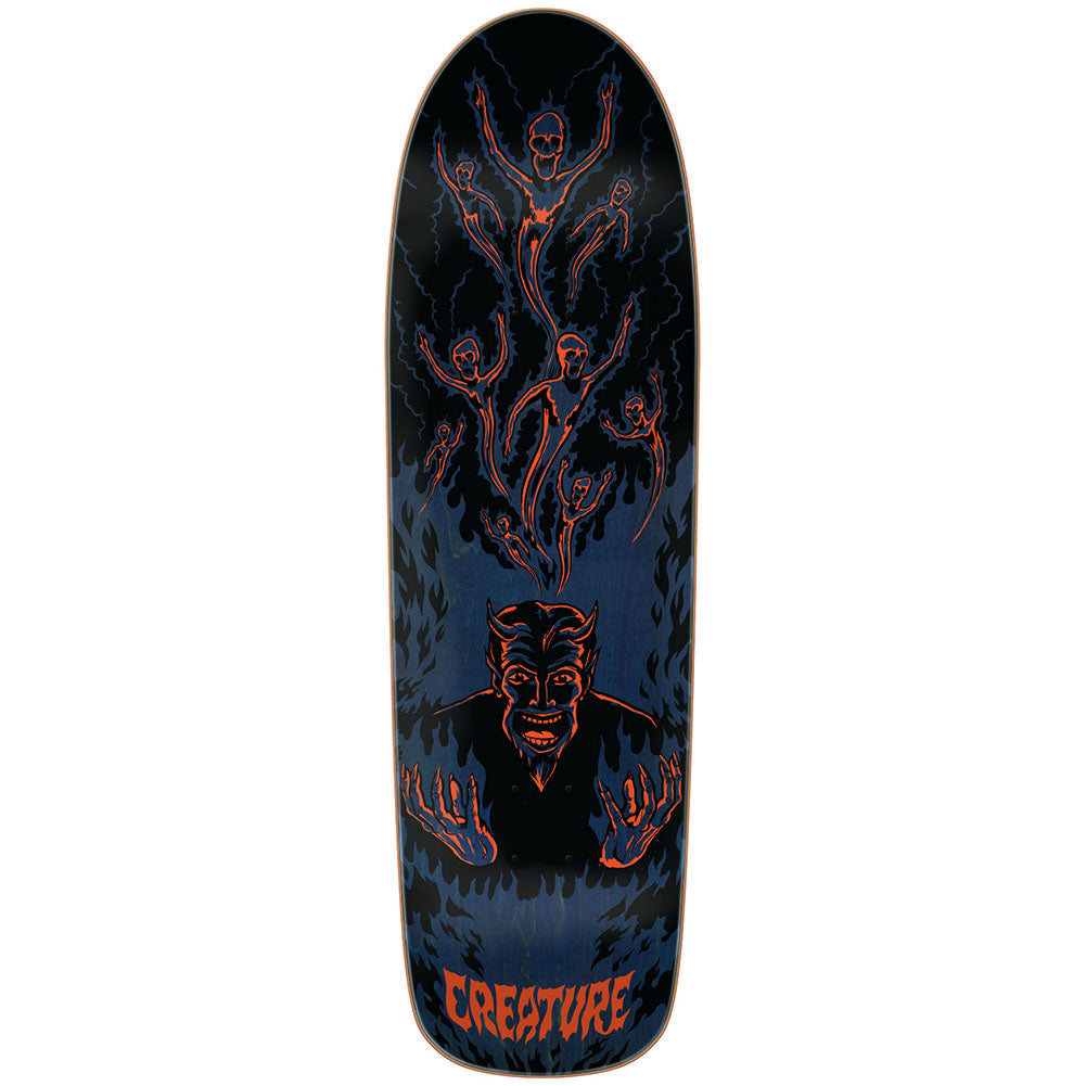 Creature Hell Shaped Skateboard Deck 9.3