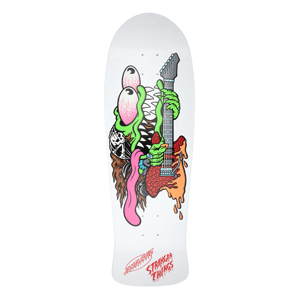Santa Cruz X Stranger Things Meek Slasher Eddie Reveal Skateboard Deck 10.1