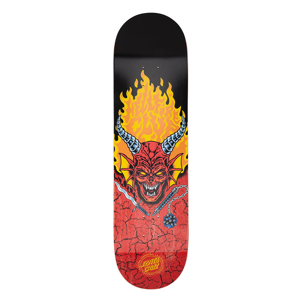 Santa Cruz X Stranger Things Hellfire Club Skateboard Deck 8.25