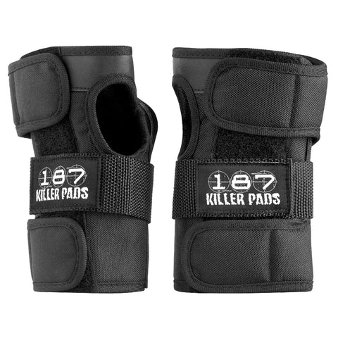 187 Killer Pads Wristguards black pure boardshop