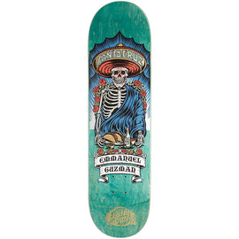 Santa Cruz Emmanuel Guzman Dine With Me Skateboard Deck 8.27