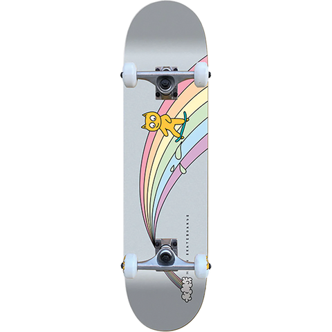 Meow Over The Rainbow Fade Skateboard Complete 7.75" pure boardshop