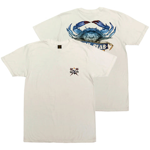 Dark Seas Catch & Cook Pigment Dyed T-Shirt pure boardshop