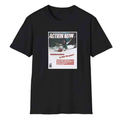 45RPM 1981 Action Now Magazine Cover T-Shirt