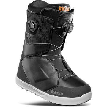 ThirtyTwo Lashed Double Boa Snowboard Boot 2025 Black White pure boardshop