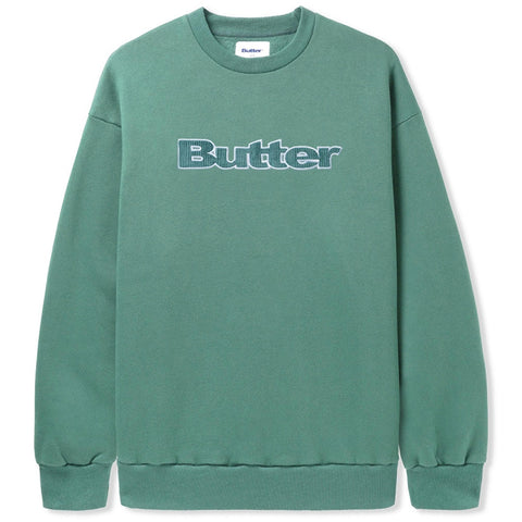 Butter Goods Cord Logo Crewneck Sweatshirt