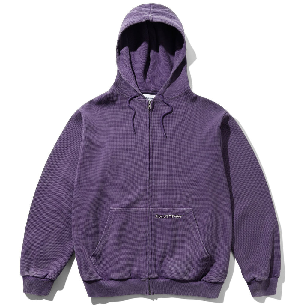 Butter Waffle Zip-Thru Hoodie