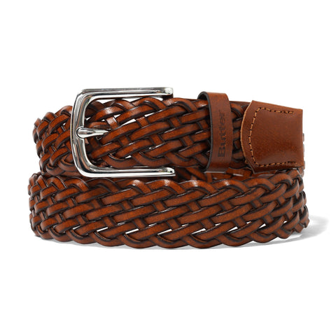 Butter Leather Braided Belt