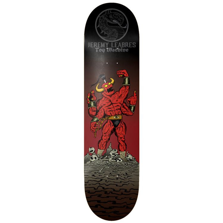 Toy Machine Jeremy Leabres Death Fight Skateboard Deck 8.25