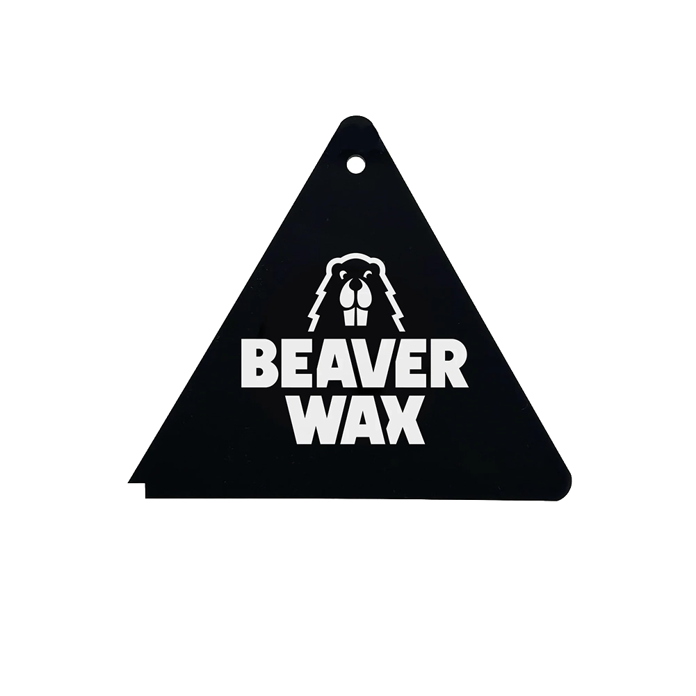 Beaver Wax Triangle Scraper