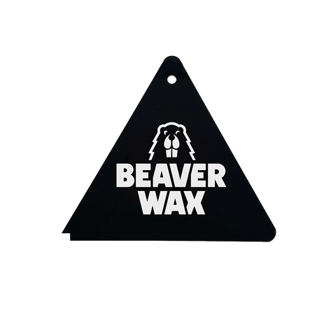 Beaver Wax Triangle Scraper