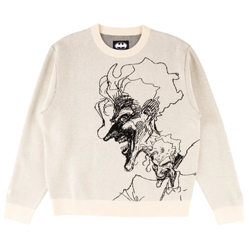 Welcome X Batman Joker Knit Sweater pure boardshop