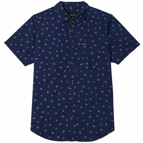 Brixton Charter Print Short Sleeve Woven