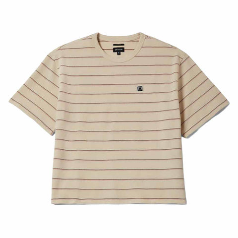 Brixton Shield Pique Boxy T-Shirt