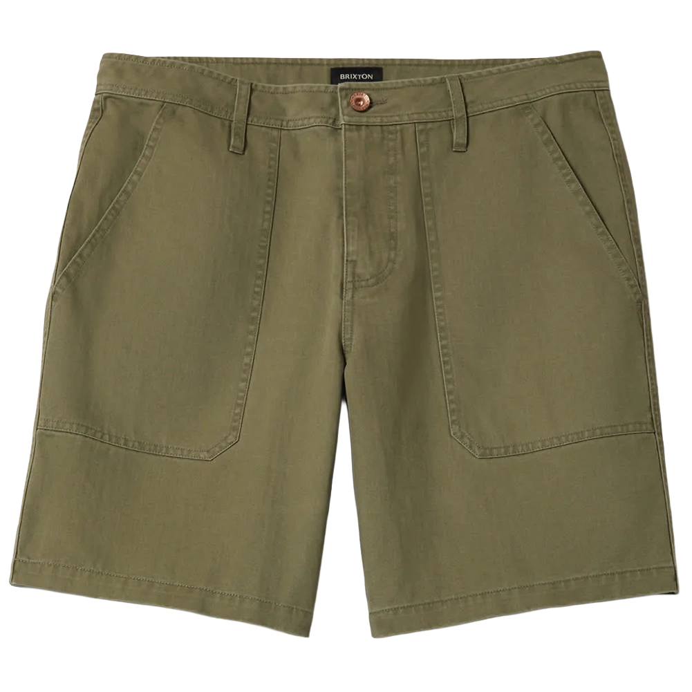 Brixton Surplus Vintage Wash Herringbone Short