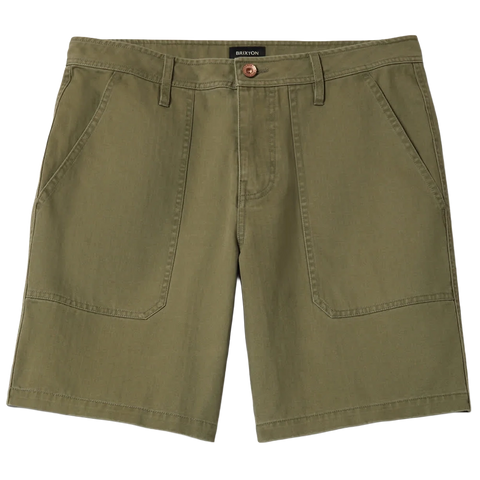 Brixton Surplus Vintage Wash Herringbone Short