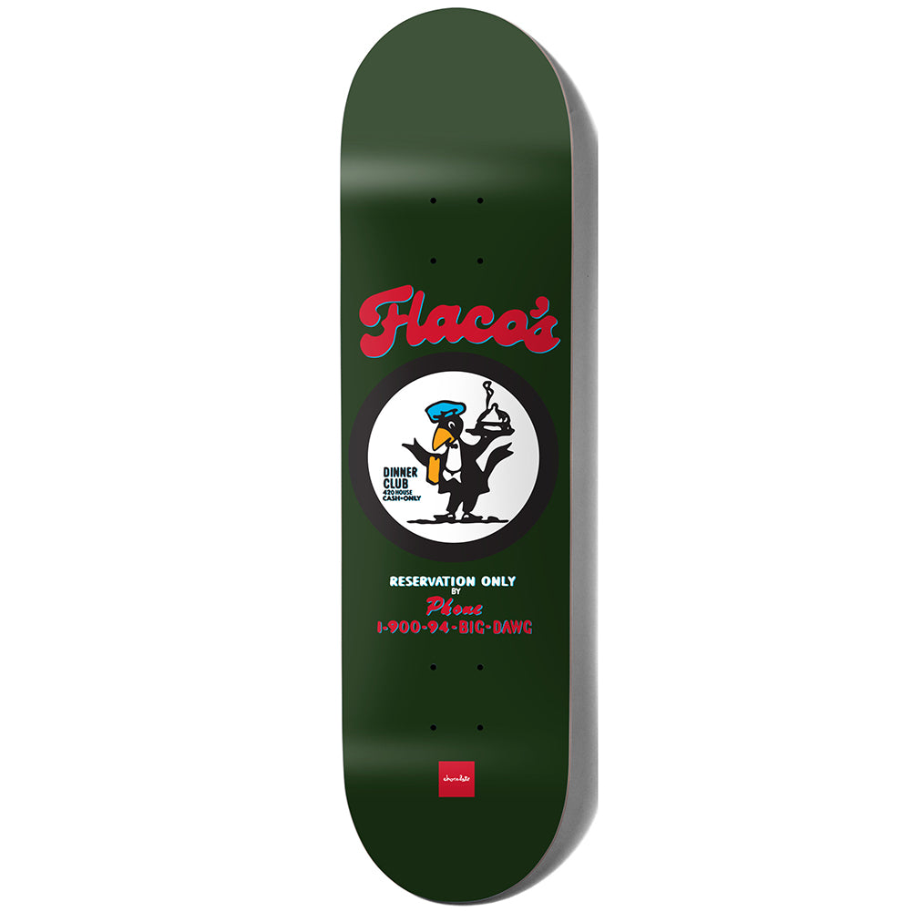 Chocolate Stevie Perez Flacos Skateboard Deck 7.75