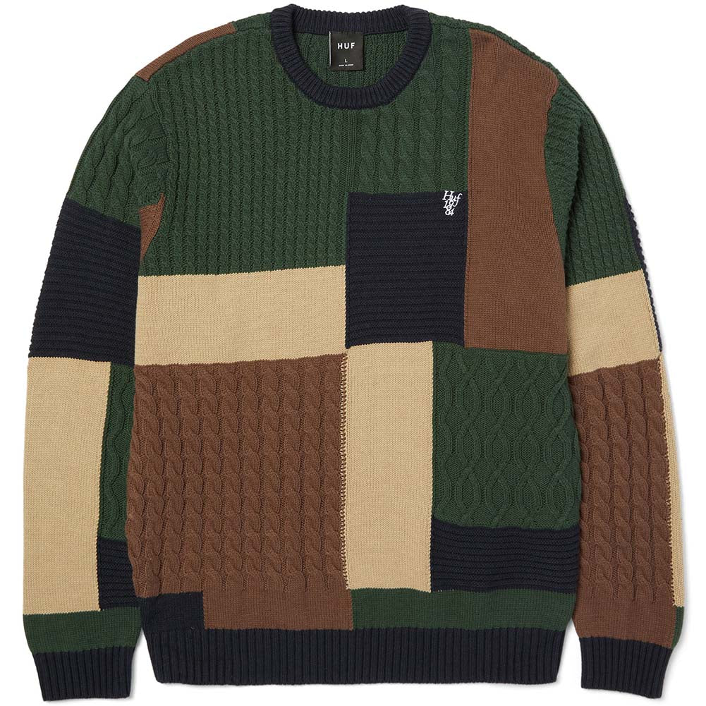 HUF Columbia Cable Knit Sweater