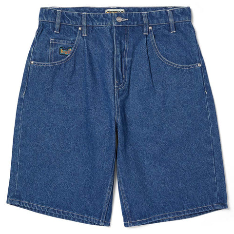 HUF Cromer Short stone wash indigo pure boardshop