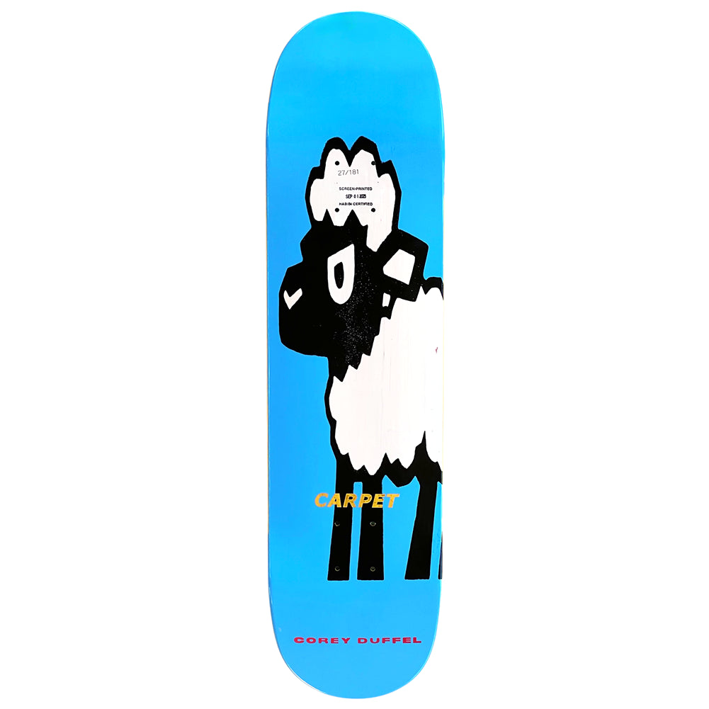 Carpet Corey Duffel Guest Skateboard Deck