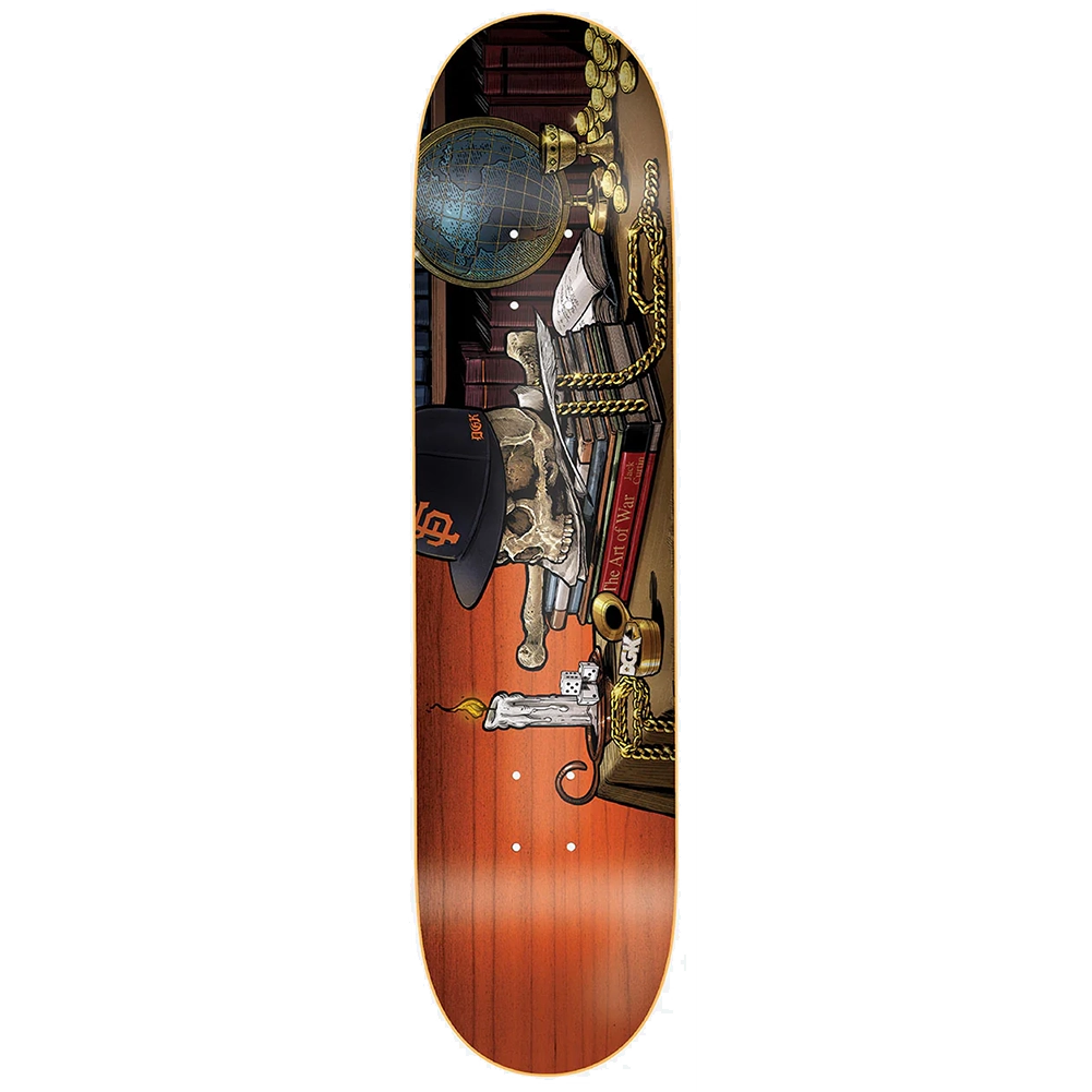DGK Jack Curtin Life Twin Tail Skateboard Deck 8.25