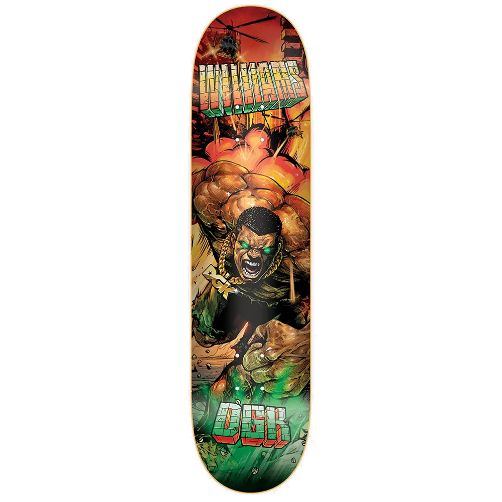 DGK Williams Rage Deck 7.9