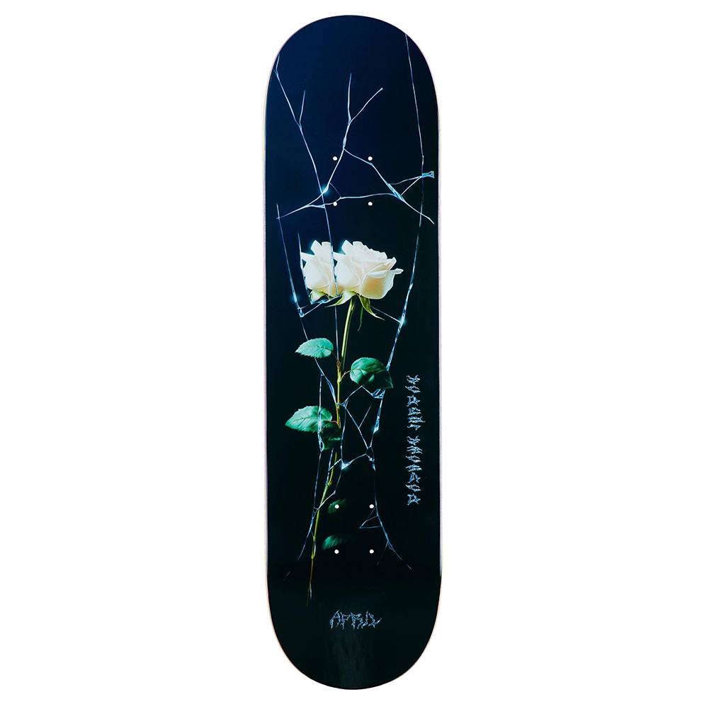 April Dashawn Jordan Cracked Rose Skateboard Deck