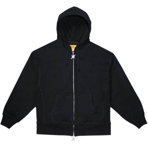 Carpet Big C-Star Double Zip Hoodie black pure boardshop