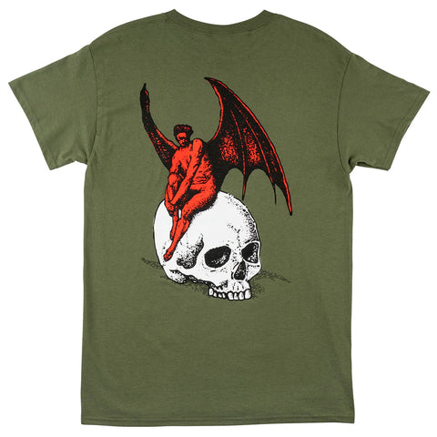 Welcome Nephilim T-Shirt Olive - Pure Boardshop