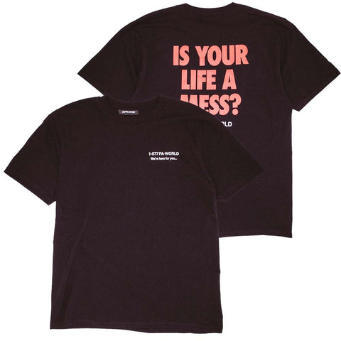 Fucking Awesome Is Your Life A Mess Short Sleeve T-Shirt