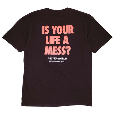 【FUCKING AWESOME】Fucking Awesome Is Your Life A Mess ? Tee Fucking Awesome Is Your Life A Mess Short Sleeve T-Shirt
