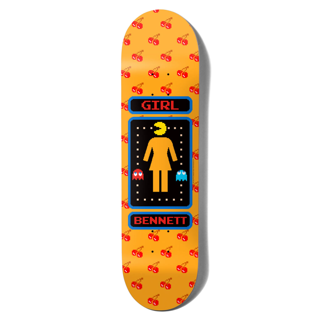 Girl x Pac-Man Neils Bennett Skateboard Deck 8.25