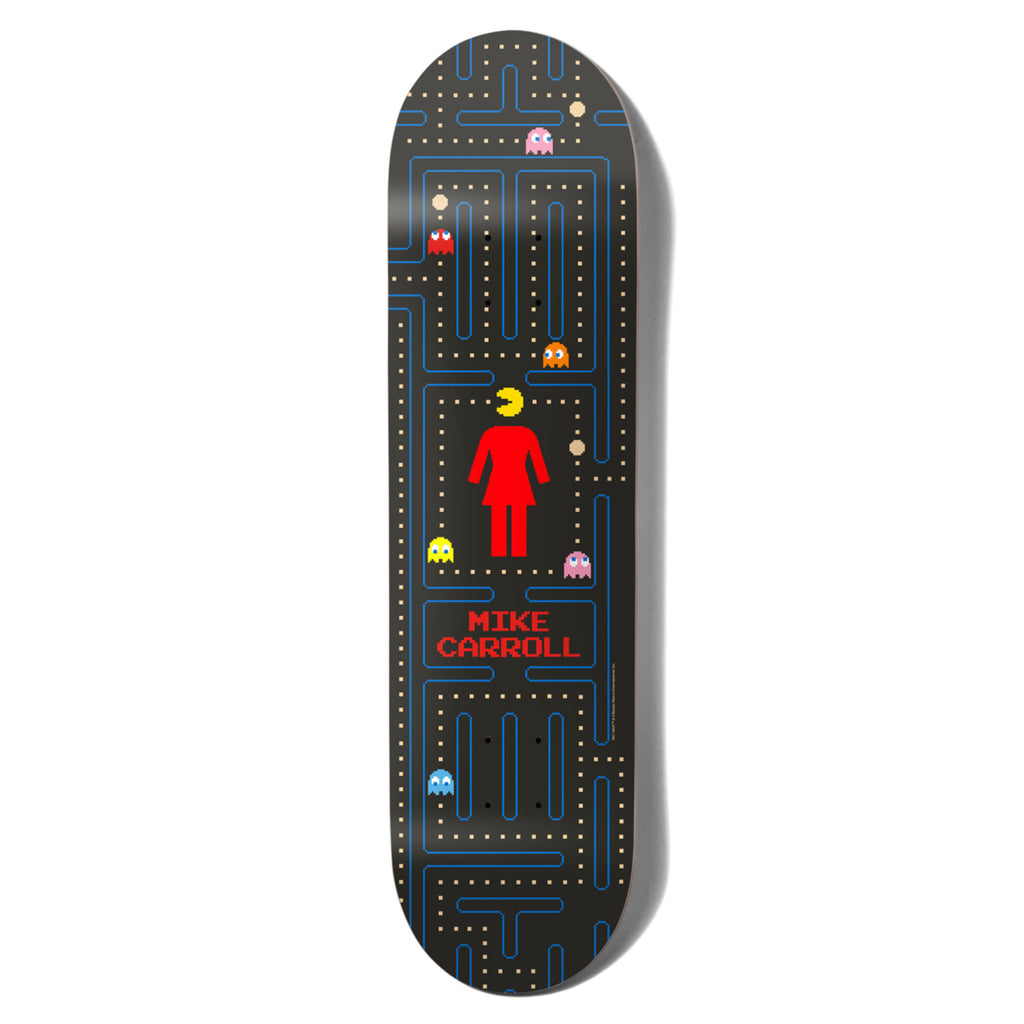 Girl X Pac-Man Mike Carroll Skateboard 8.38