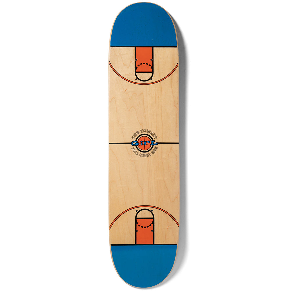 Girl Rick Howard Full Court Twin Tip Deck 8.25