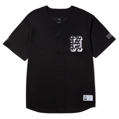 HUF H-Star Baseball Jersey – Pure Boardshop HUF H-Star Baseball Jersey – Pure Boardshop