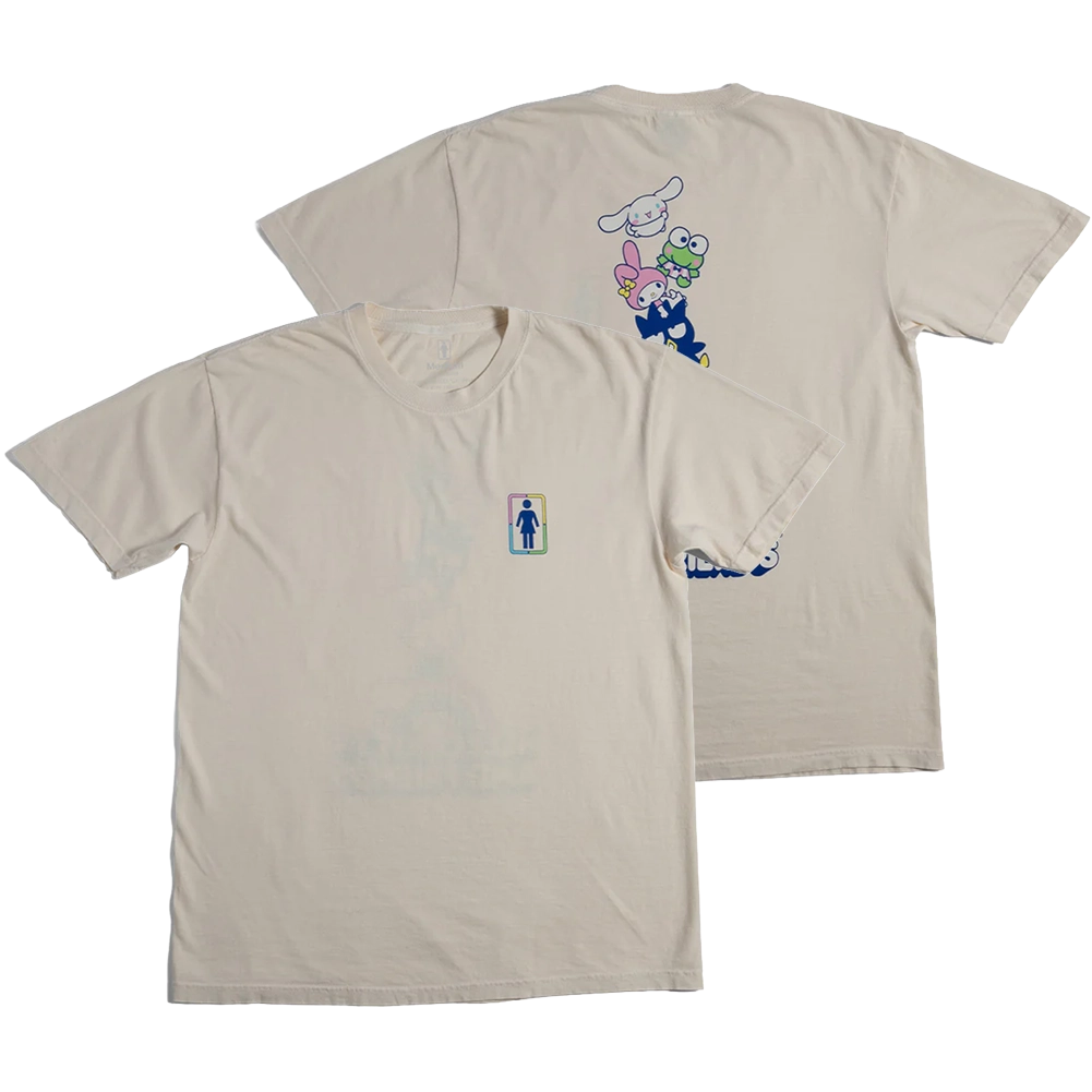 Girl X Hello Kitty Rainbow Stacked T-Shirt