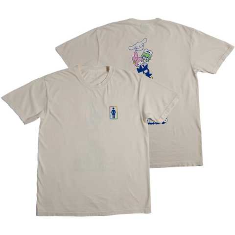 Girl X Hello Kitty Rainbow Stacked T-Shirt