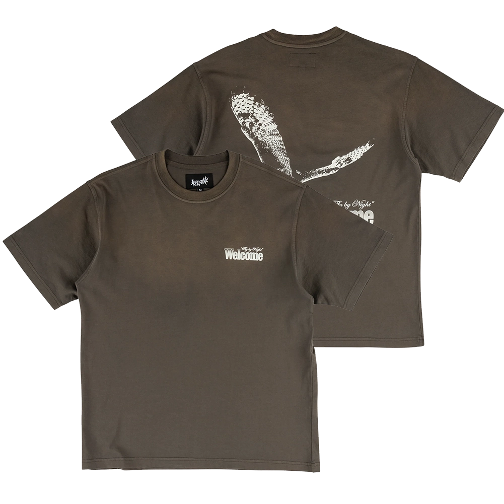 Welcome Fly By Night Enzyme Washed T-Shirt
