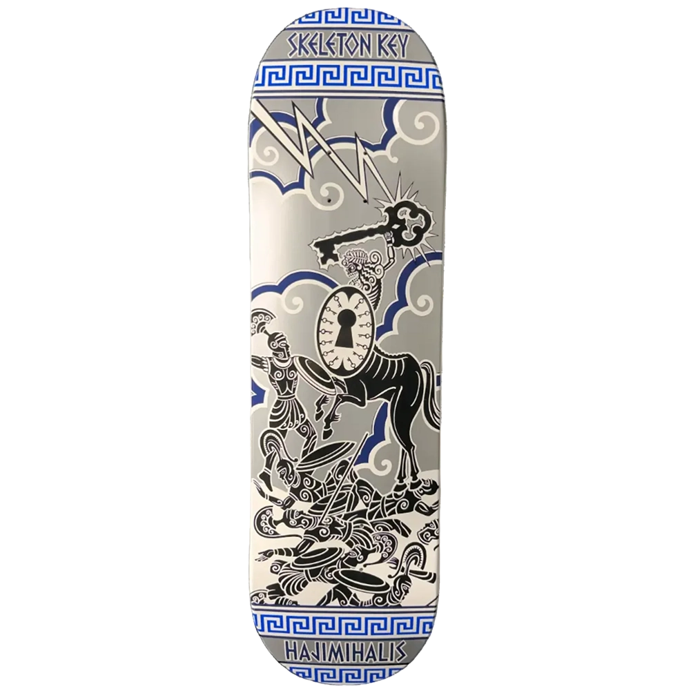 Skeleton Key Alex Hajimihalis Pro Skateboard Deck Deck 8.0